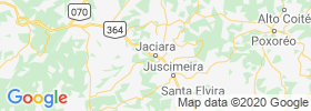 Jaciara map